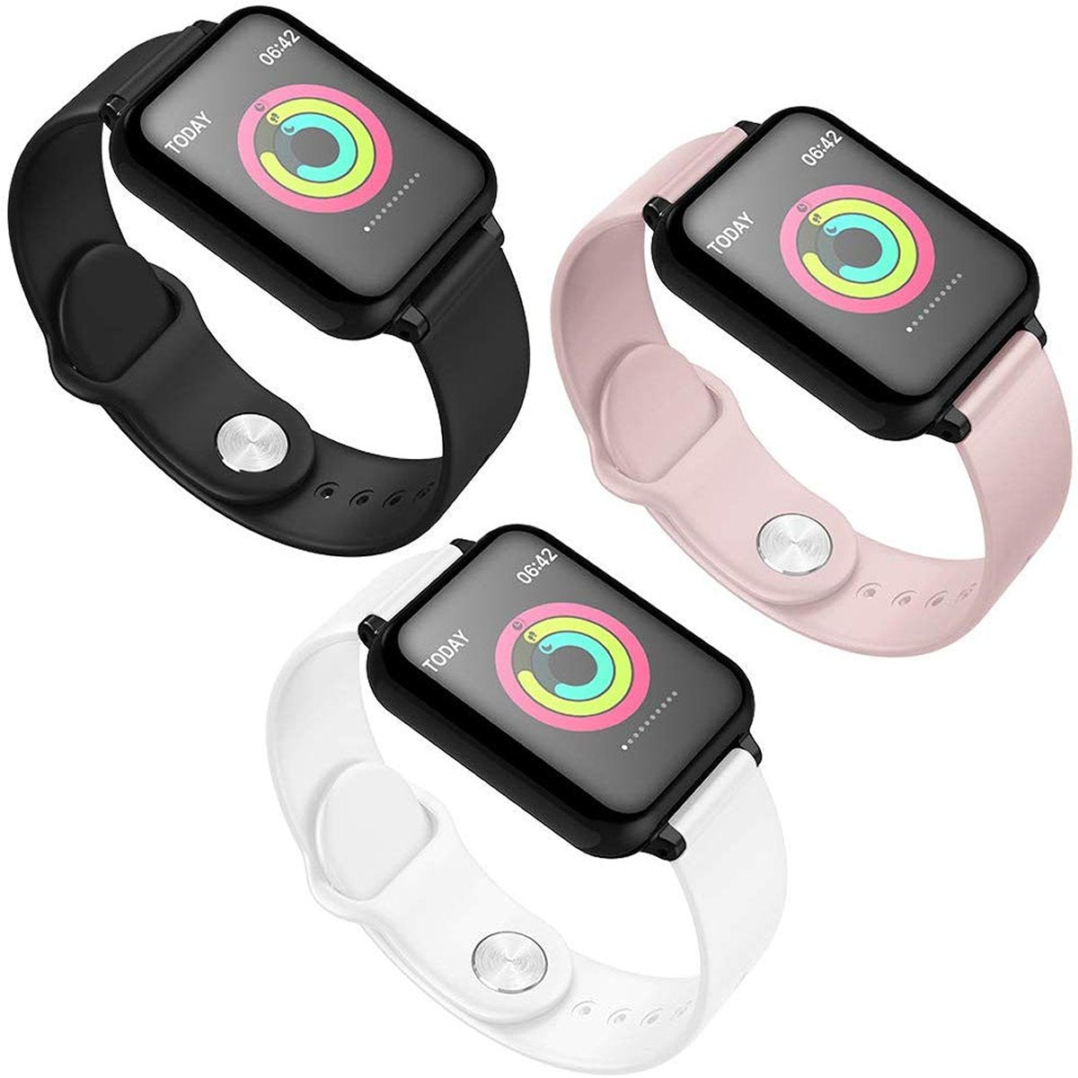 Smart Fitness Watch - Total Wellness Sports Activity Tracker for Running, Fitness & Health Monitoring