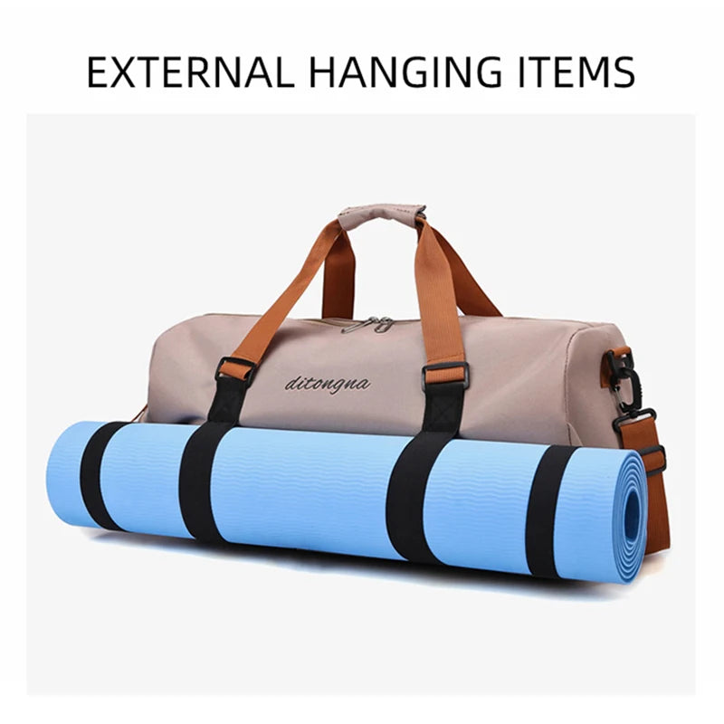 Premium Gym Duffel Bag - Multi-Functional Sports & Travel