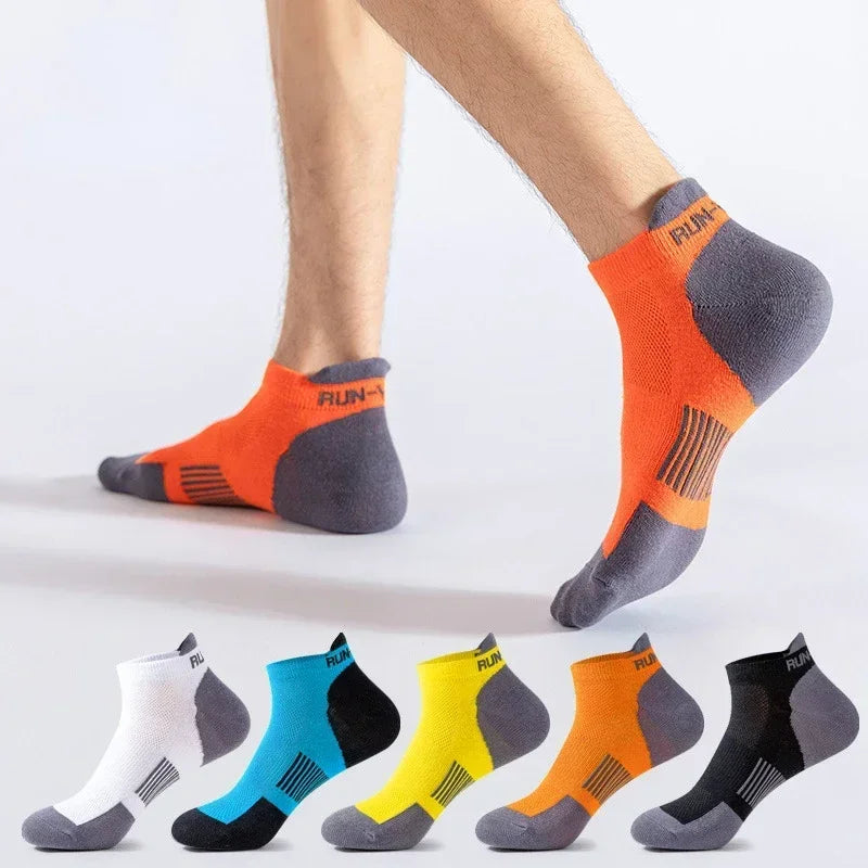 Running Socks Summer Fitness Sports Quick Drying Sweat Breathable Professional Marathon Running Socks Anti-friction Soft Socks