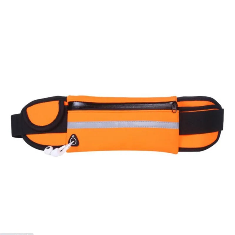 Running Waist Bag - Marathon Cycling Belt Bag for Men Women Runners - Multi-functional Fitness Pouch
