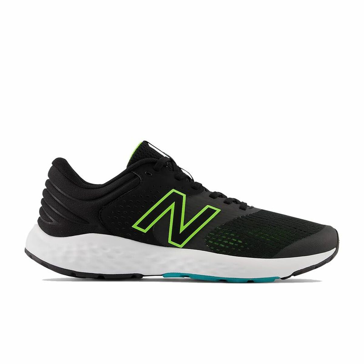 New Balance 520v7 Black Running Shoes - Mens Athletic Trainers for Running & Fitness