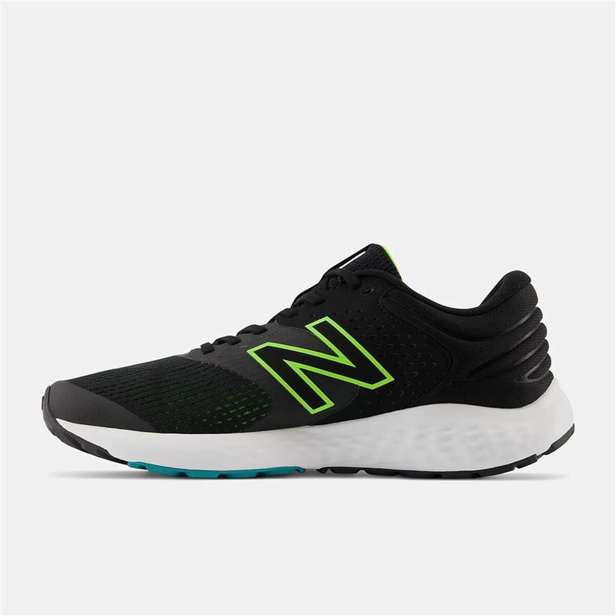New Balance 520v7 Black Running Shoes - Mens Athletic Trainers for Running & Fitness