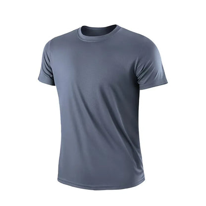 Running Shirts Soccer Shirts Men's Jersey Sportswear Mens Jogging T-Shirts Quick Dry Compression Sport T-Shirt Fitness Gym